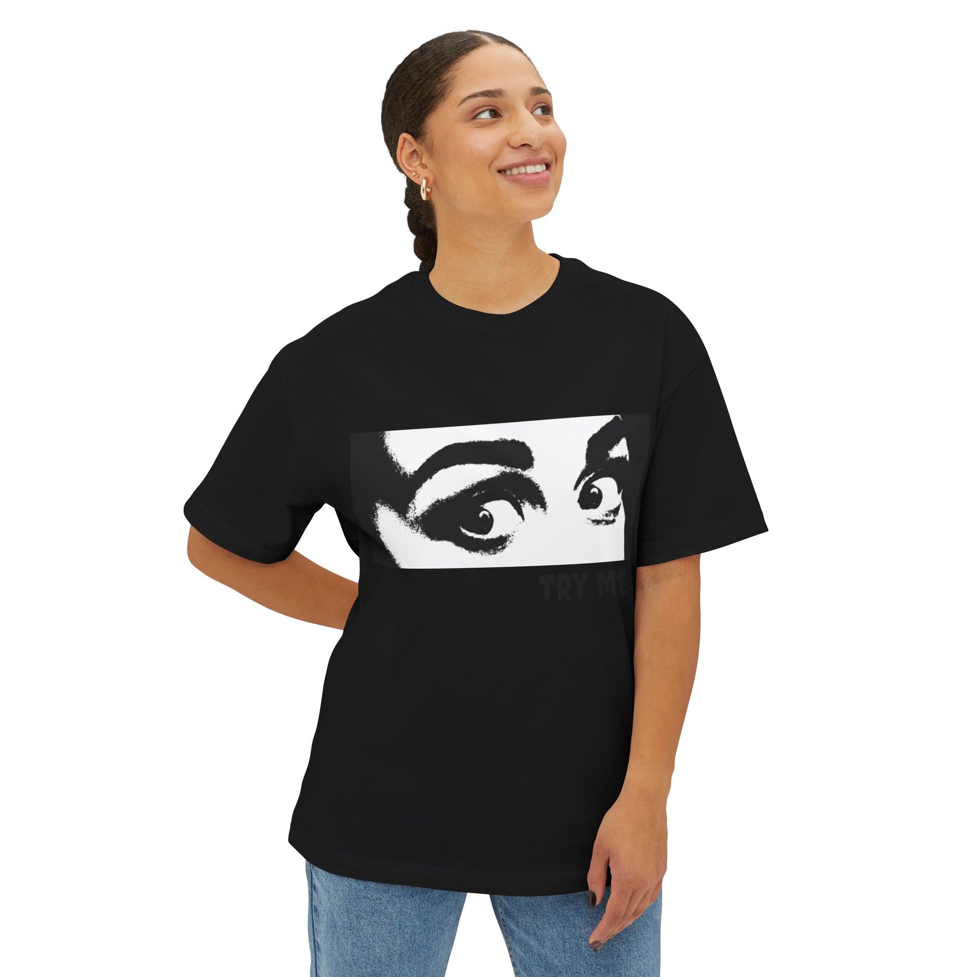 Oversized Tee Eye Design